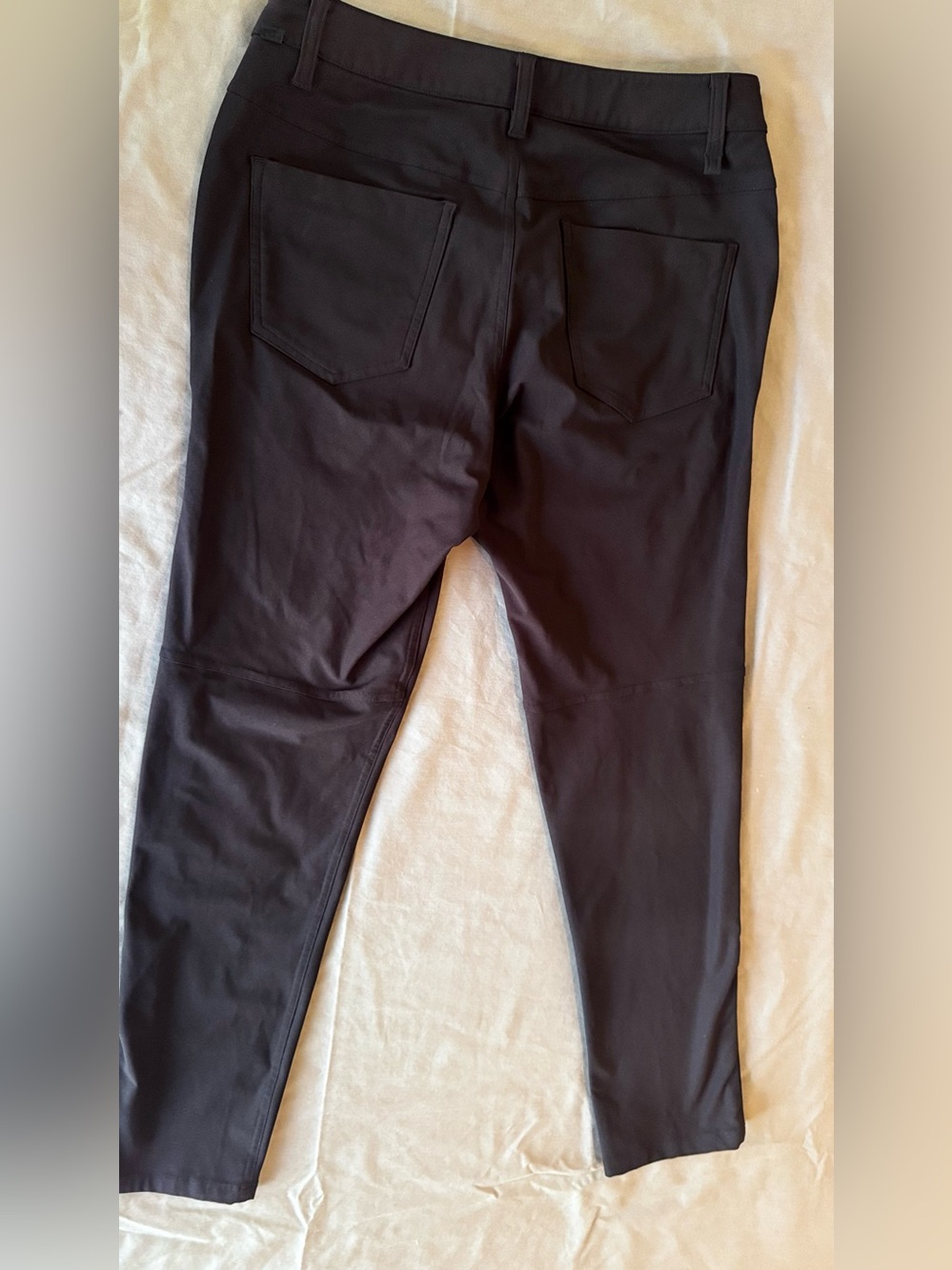 LULULEMON Men's Slim Straight Jeans in Obsidian Dark Grey - Picture 8 of 15